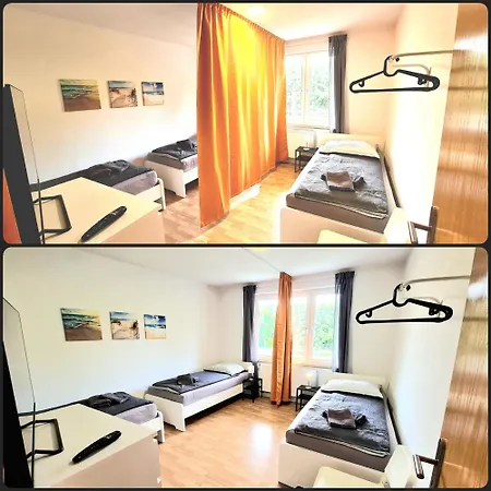 Monteurwohnung Mit Balkon, Voll Ausgestattet, Waesche Inklusive, Kostenfreier Parkplatz Und Wlan - Ha05 Lejlighed